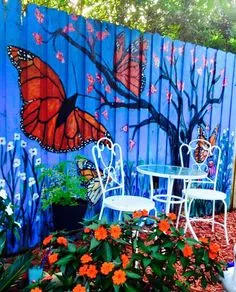 Art IN the Garden Backyard Decor, Backyard Landscaping, Potager Garden, Wall Garden