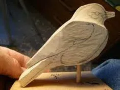Image result for bird carving plans free Wood Owls, Wood Block Crafts