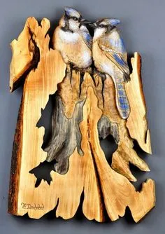 Резьба по дереву от Vladimir Davydov. Carved Wood Wall Art, Hand Painted Decor, Wooden Art, Dremel Carving, Aniversary Gifts, Art Sculpture, Wood Burning Art, Wooden Gifts