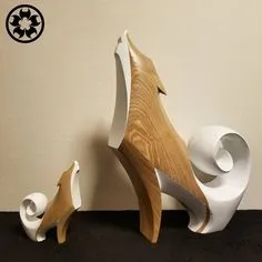 The wolf I made a while back got a baby brother :) Woodworking Projects Advanced, Awesome Woodworking Ideas, Woodworking Workshop, Woodworking Crafts, Woodworking Patterns, Woodworking Classes, Woodworking Techniques