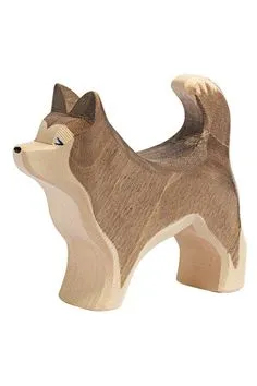Ostheimer - Husky, 29007, Dog | Hesemans Heirloom Toys, Wooden Wagon, European Toys, Wood Animal, Wooden Animal Toys