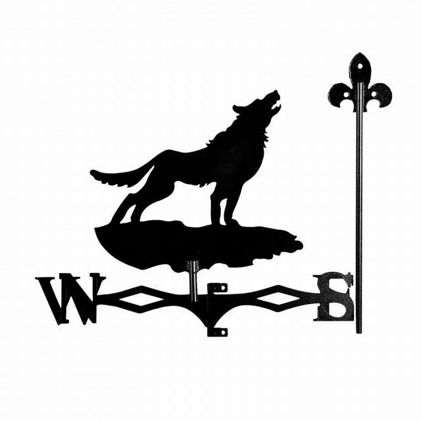 Флюгер волк - 10 шикарных
