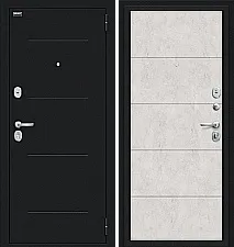 Дверь входная металлическая «Граффити-1» Букле черное/Look Art