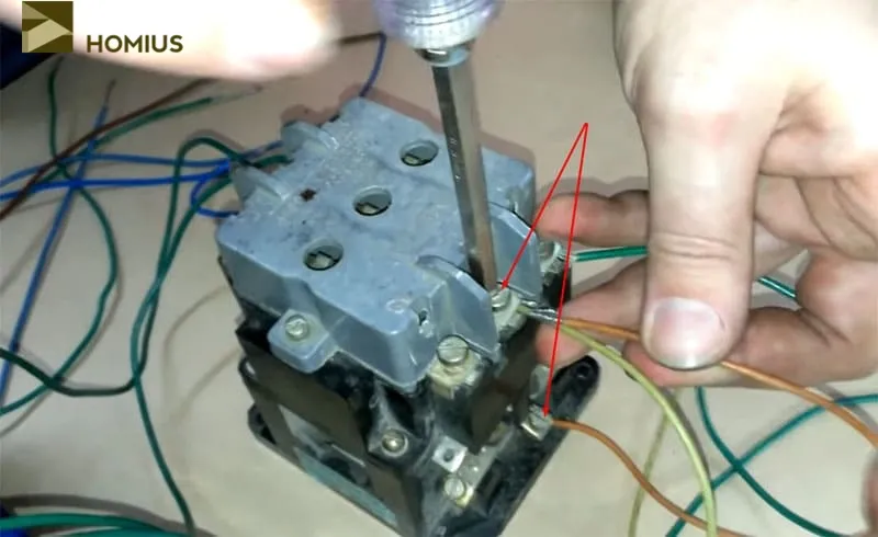 Проблема с подключением проводов к двигателю