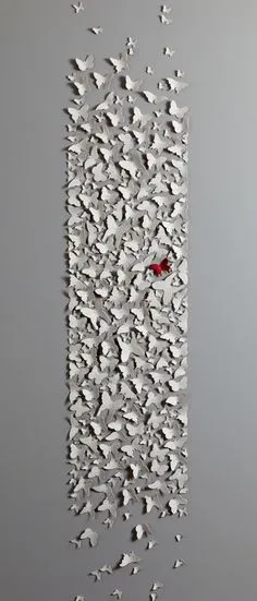 Paper Butterflies: Paper Butterflies, Butterfly Art, Paper Flowers, Butterfly Mobile, Arts And Crafts