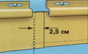 Стыковка сайдинга американка