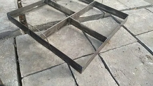Как сделать форму для плитки из металла
