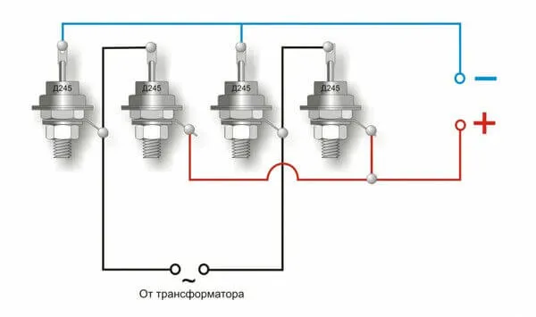 Как спаять выпрямитель