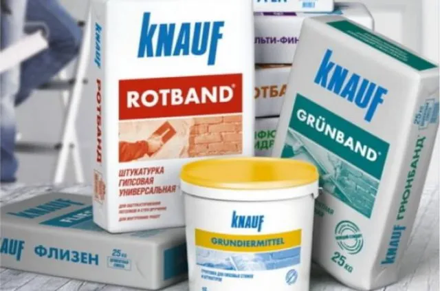 Штукатурка Knauf Rotband для отделки стен