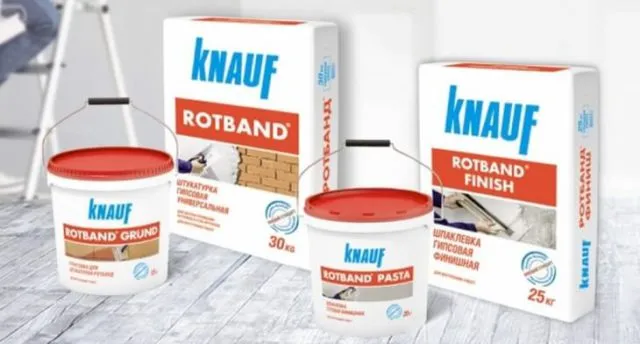 Строительная штукатурка Knauf Rotband