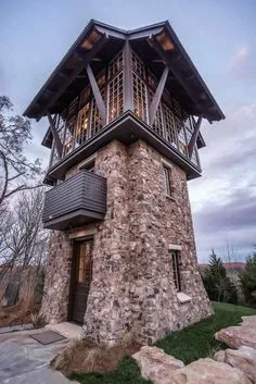 A Beautiful "Observation Tower" as Countryside Escape Home - Core77 Style At Home, Architecture House, Architecture Artists