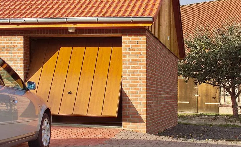 откатные ворота для гаража