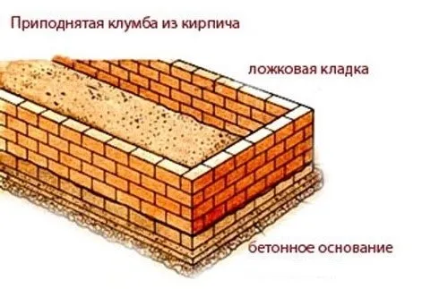 Грядки из кирпича своими руками: практичное украшение огорода