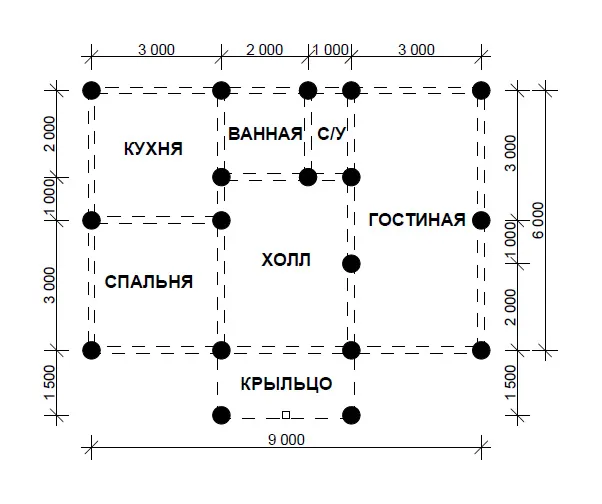 Расчеты свайного фундамента для частного дома