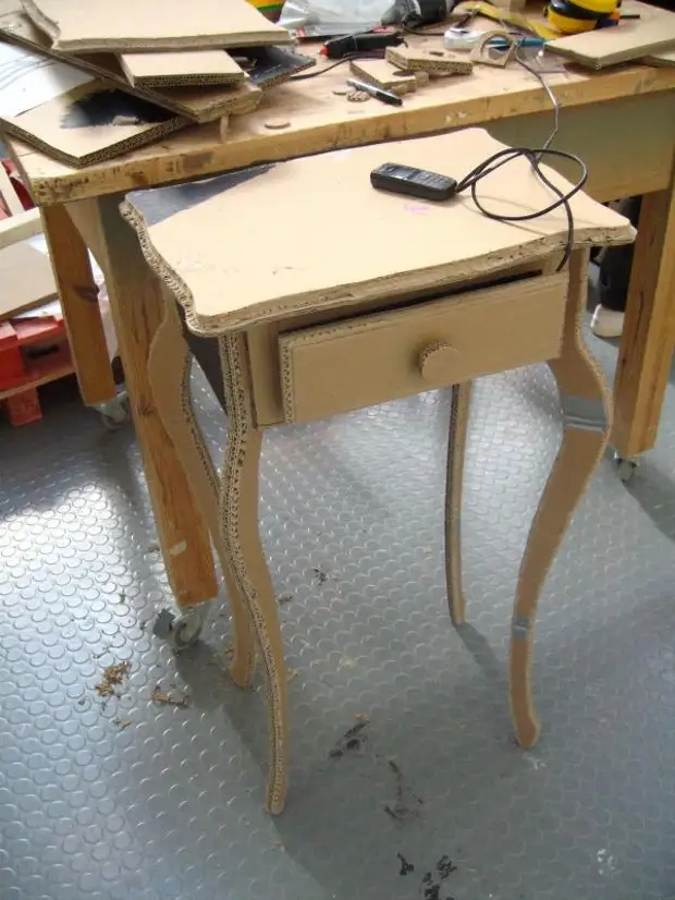 Мастерим мебель из картона — только реализованные проекты!