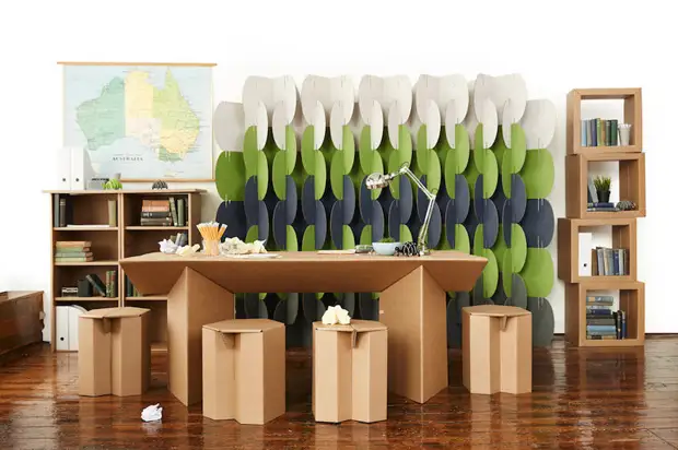 Мастерим мебель из картона — только реализованные проекты!