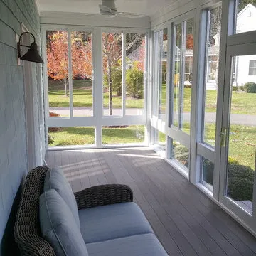 Fill-in Sunroom Addition Rochester, MA