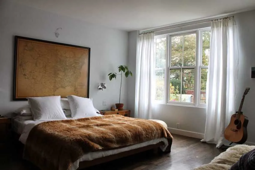 Дизайн окна в спальне - 100 фото лучших ...