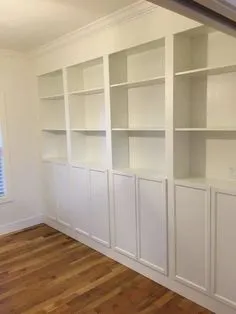 Ikea Billy Bookcase Hack, Bookcase Diy, Built In Bookcase, Billy Bookcases, Ikea Billy Hack, Ikea Book Shelves, Build In Bookshelves, Ikea Shelving Hack, Ikea Pax Hack