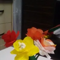 Мастер-класс «Цветы из гофрированной бумаги»