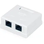 01 WRline WR-WS-8P8C-C5E-2 Розетка компьютерная RJ-45, категория 5e ...