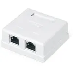 01 WRline WR-WS-8P8C-C5E-SH-2 Розетка компьютерная RJ-45, категория 5e ...