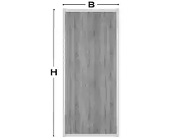 Общий вид дверь для шкафа-купе