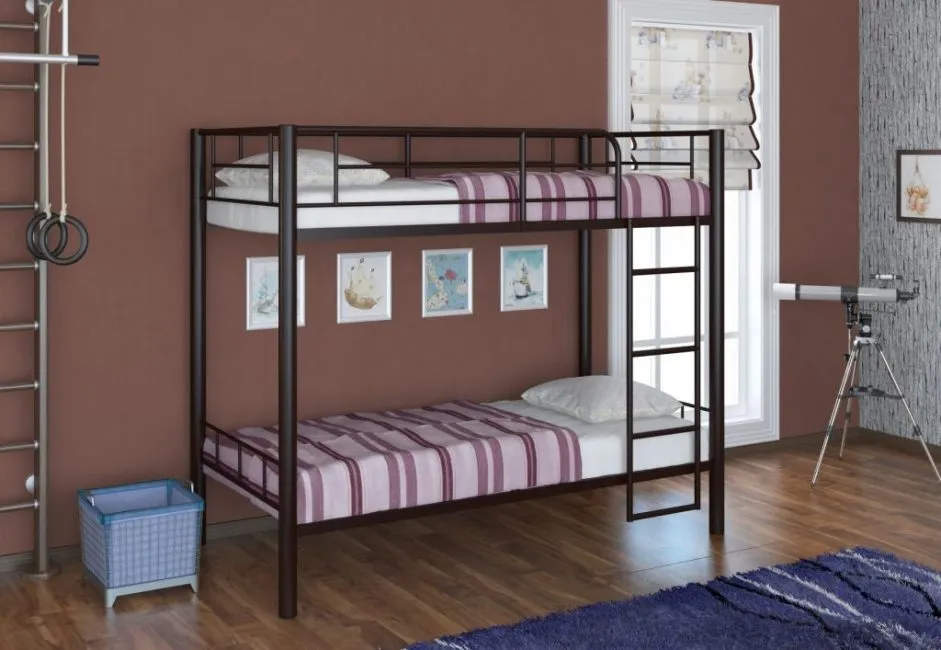 Двухъярусные кровати лучше всего подходят для детских комнат