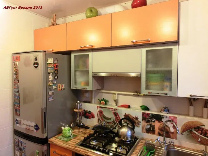 фото:Бюджетное обустройство «хрущёвской» кухни без перепланировки (мои идеи, советы и ошибки)