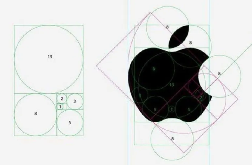 Apple использовала законы золотого сечения при разработке логотипа