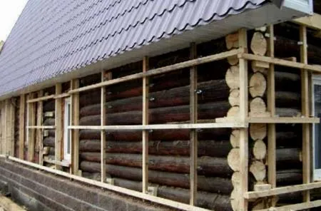реконструкция деревянных стен дома