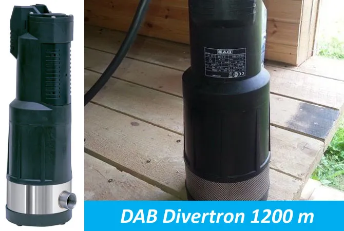 Насос для колодца DAB Divertron 1200 m