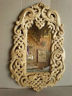 Mirror Photo Frames, Wall Mirror, Grandfather Clock, Antique Frames, Acanthus, Frame Shop, Wood Carving, Online Furniture, Google Photos