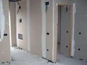 Выравнивание стен в квартире с помощью гипсокартона