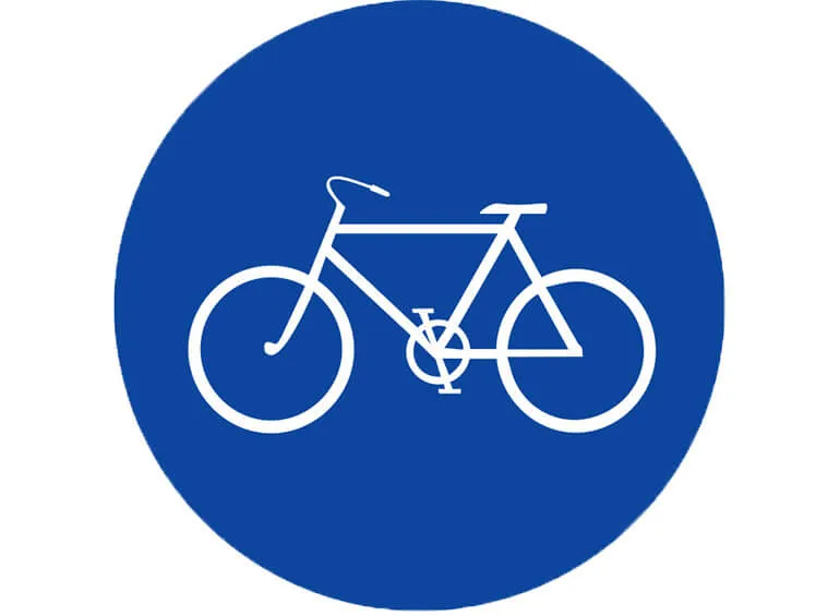 Что означает дорожный знак Велосипед