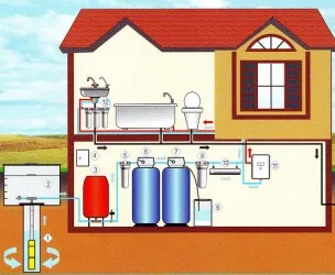монтаж водоснабжения в частном доме