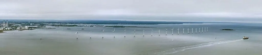 Ветряная электростанция Миддельгрунден (Дания)
