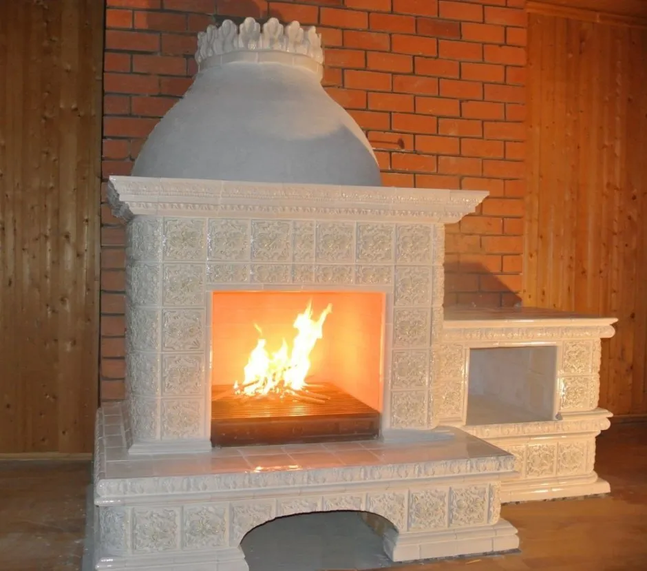 Термостойкая плитка для печей и каминов