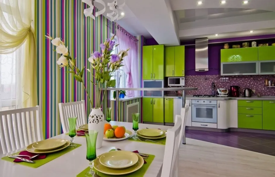 Кухня ikea фисташкового цвета