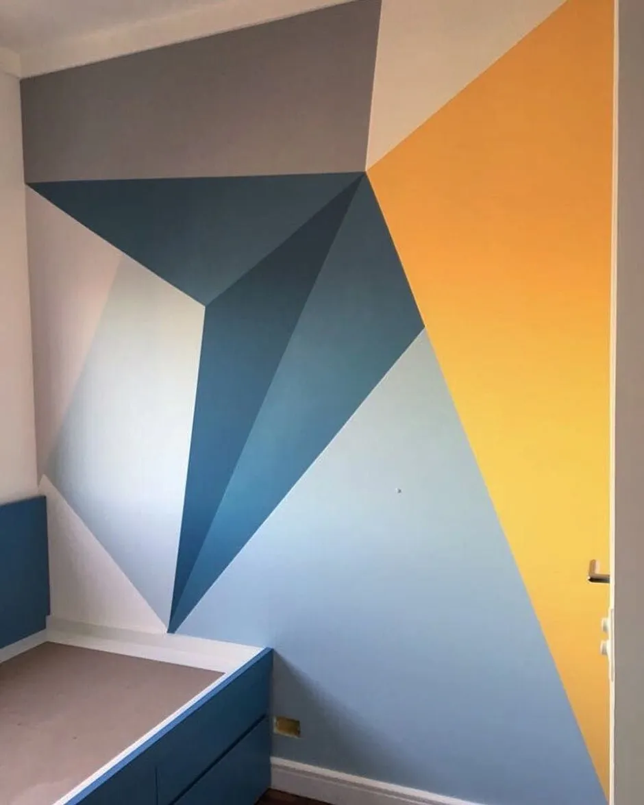 Креативная покраска стен
