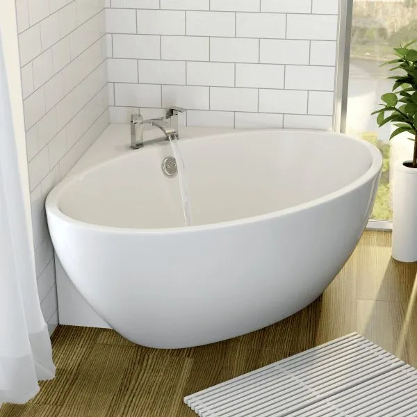 дизайн ванны с угловой ванной