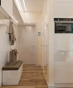 Кухня без окна – 70 фото и дизайн-проектов, гид по обустройству French Door Refrigerator, French Doors, Alcove Bathtub, Entryway, Kitchen Appliances, Closet