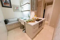 Кухня без окна – 70 фото и дизайн-проектов, гид по обустройству Single Apartment, Ironing Center, Kitchen Island, Cabinet, Storage