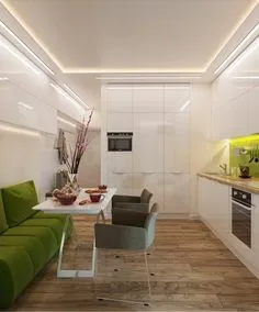 Кухня без окна – 70 фото и дизайн-проектов, гид по обустройству Studio Kitchen, Apartment Room, Design Projects