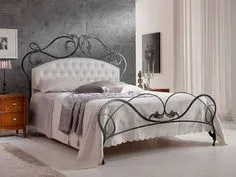 Fantastically Hot Wrought Iron Bedroom Furniture Bed Frame And Headboard, Headboard Styles, Tufted Headboard, Metal Headboards, Bedroom Furniture