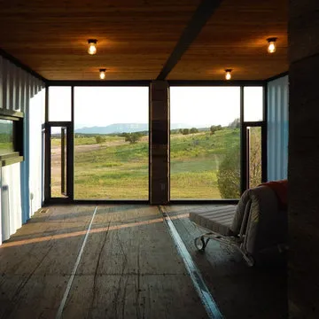 Modern Shipping Container Cabin
