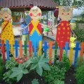 «Бабушкин двор» — оформление участка детского сада
