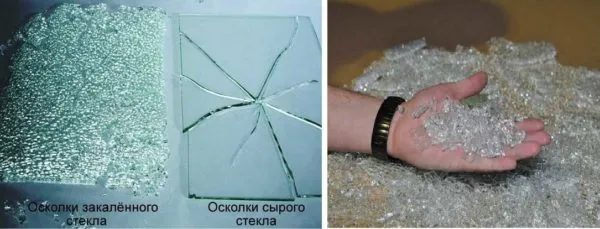 Разница между обычным и каленым стеклом