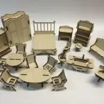 Полный комплект мебели из фанеры