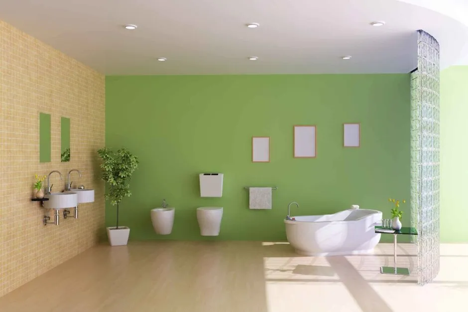 Краска для ванной комнаты для стен